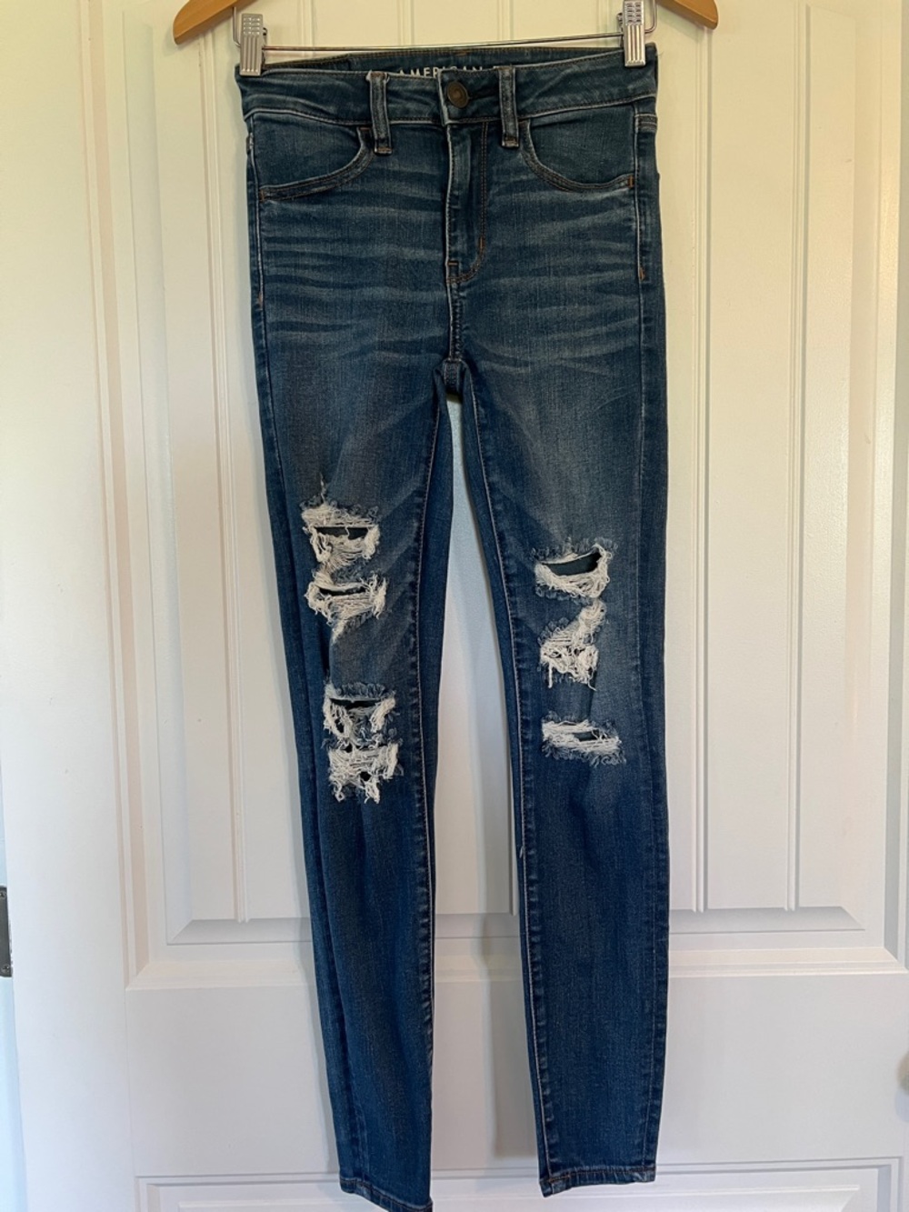 American Eagle High Rise Jegging Jean Size 2